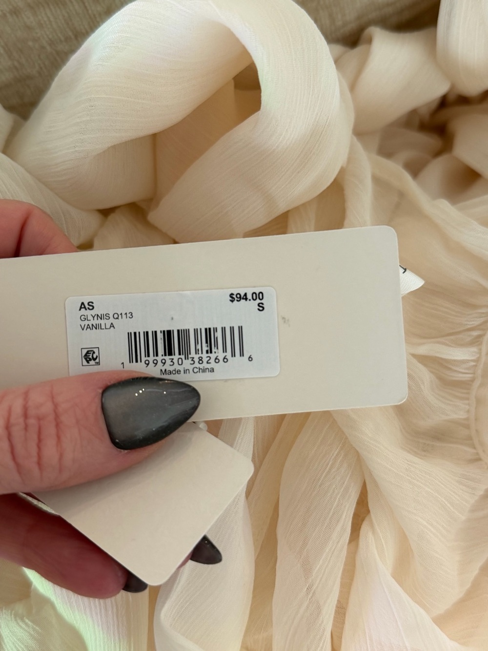 Altar'd State Cream Ruffle Mini Dress - Picture 4 of 4
